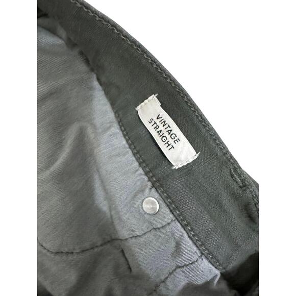 J.CREW Women's Vintage Straight Leg Denim Jeans green Size 34 - Picture 7 of 8